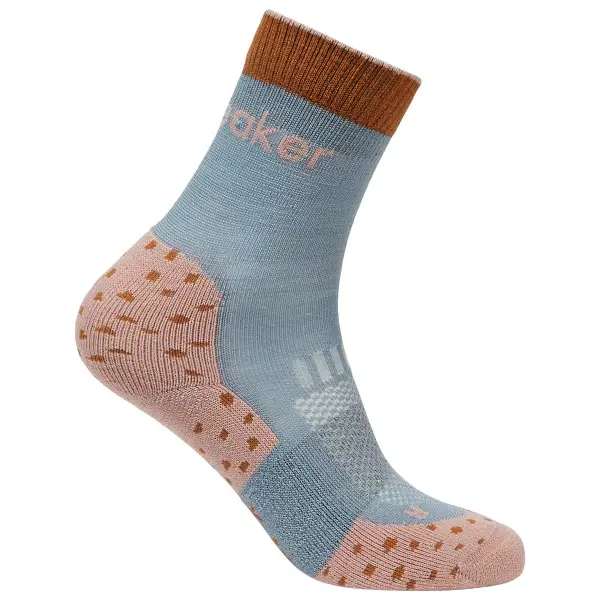 Icebreaker - Kid's Merino Hike+ Light Crew - Wandersocken Gr 24-26 grau
