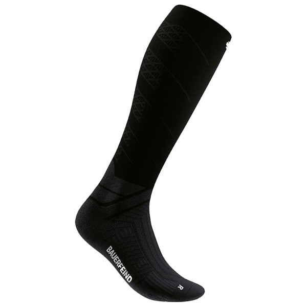 Bauerfeind Sports - Run Performance Compression Socks - Laufsocken Gr 38-41 - Wade M grau