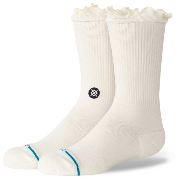 Stance - Kid's Ruffle Icon Crew - Multifunktionssocken Gr 29-34 weiß/beige