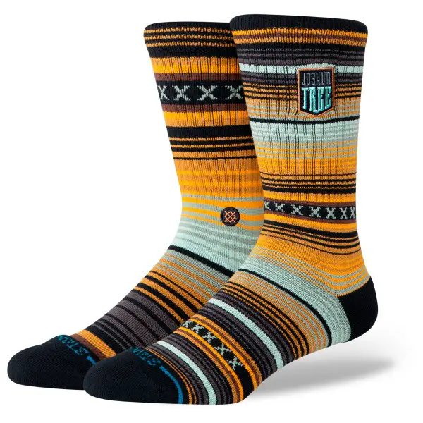 Stance - Curren Parks Crew - Multifunktionssocken Gr 38-42 braun