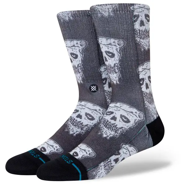 Stance - Pizza Face - Multifunktionssocken Gr 38-42 grau