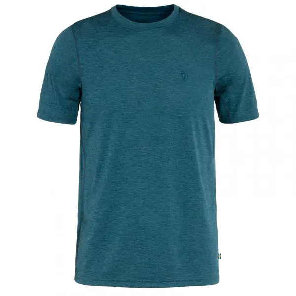 Fjällräven - Abisko Day Hike S/S - T-Shirt Gr S blau