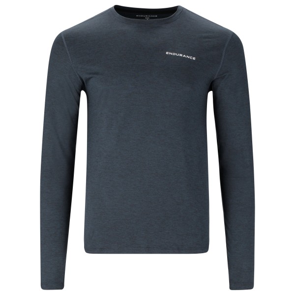 ENDURANCE - Abdon Melange L/S Tee - Funktionsshirt Gr S blau