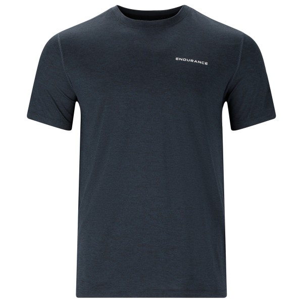 ENDURANCE - Abdon Melange S/S Tee - Funktionsshirt Gr S blau