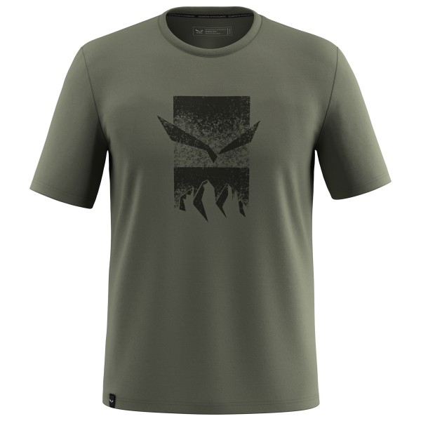 Salewa - Eagle 3Cime T-Shirt - Funktionsshirt Gr 48 oliv