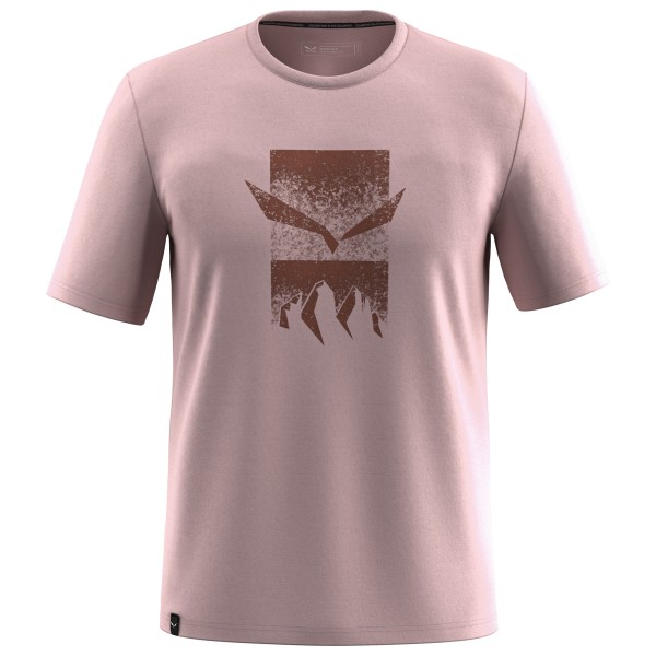 Salewa - Eagle 3Cime T-Shirt - Funktionsshirt Gr 54 rosa/braun