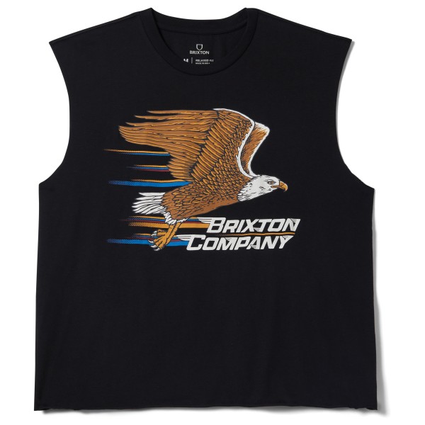 Brixton - Free Muscle Tank Top - Tank Top Gr S schwarz