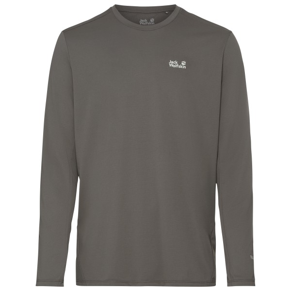 Jack Wolfskin - Prelight Suncool L/S - Funktionsshirt Gr S grau