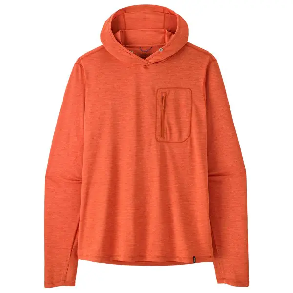 Patagonia - Cap Cool Sun Hoody - Funktionsshirt Gr XL rot