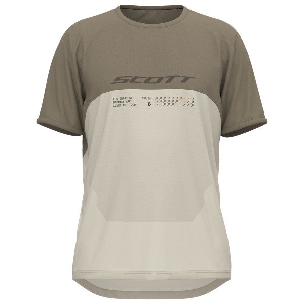 Scott - Tee Vertic Dri S/S - Funktionsshirt Gr M beige