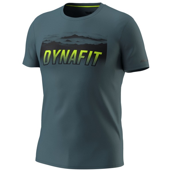Dynafit - Transalper Graphic S/S Tee - Funktionsshirt Gr S blau
