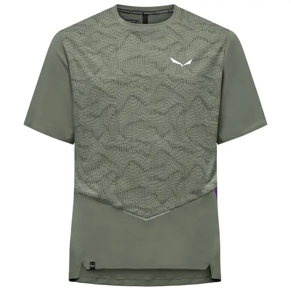 Salewa - Pedroc Tech Dry T-Shirt - Funktionsshirt Gr 46 oliv