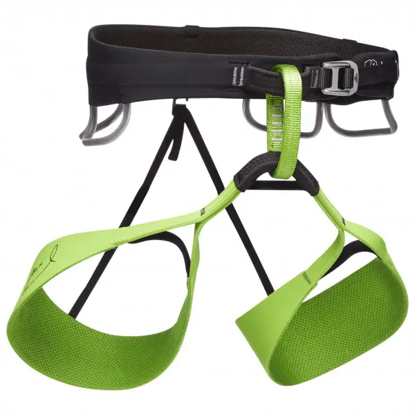 Black Diamond - Solution Harness-Honnold Edition - Klettergurt Gr S grün