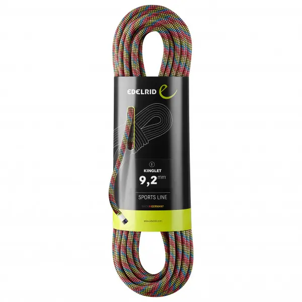 Edelrid - Kinglet 9,2 - Einfachseil Gr 60 m grau