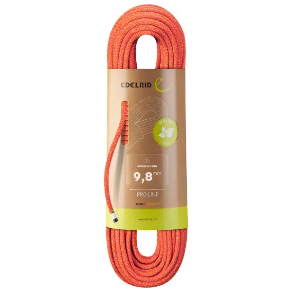 Edelrid - Heron Eco Dry 9,8 - Einfachseil Gr 50 m bunt