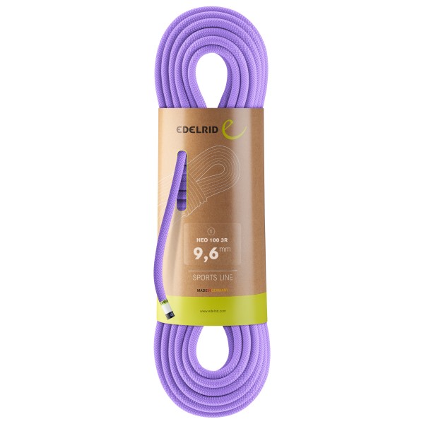 Edelrid - Neo 100 3R 9,6 - Einfachseil Gr 50 m lila