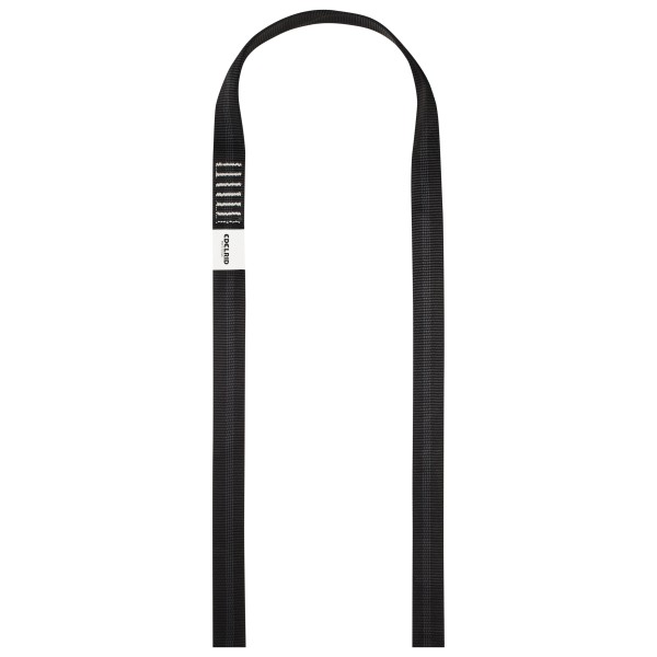 Edelrid - X-Tube 25 mm Loop NFC - Bandschlinge Gr 200 cm schwarz