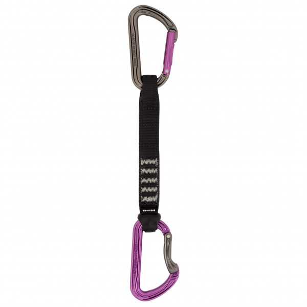 DMM - Shadow Quickdraw - Express-Set Gr 18 cm schwarz/grau/rosa