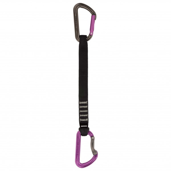 DMM - Shadow Quickdraw - Express-Set Gr 25 cm schwarz/grau/rosa