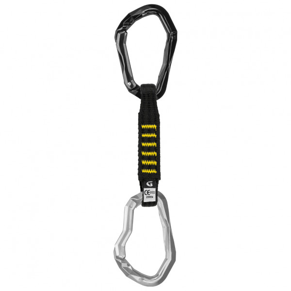 Grivel - Rock Safety Quickdraw Sport Stealth - Express-Set Gr 18 cm grau