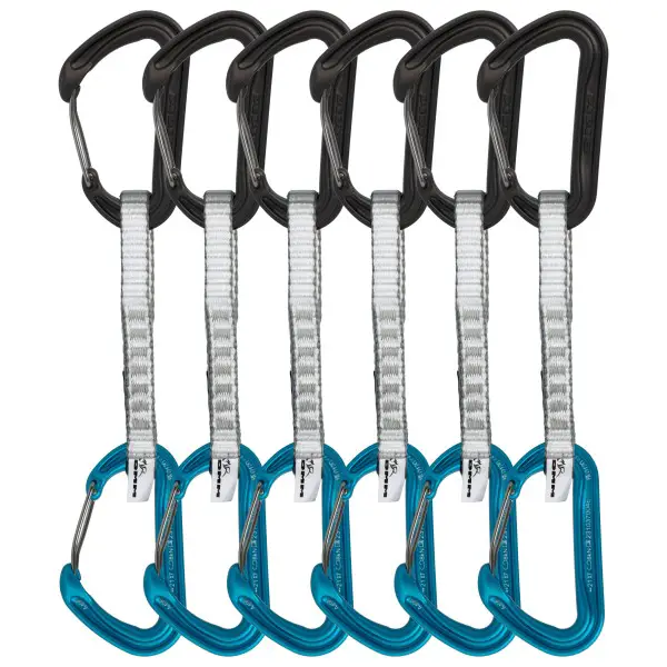DMM - Aether Quickdraw - Express-Set Gr 18 cm - 6er-Pack grau