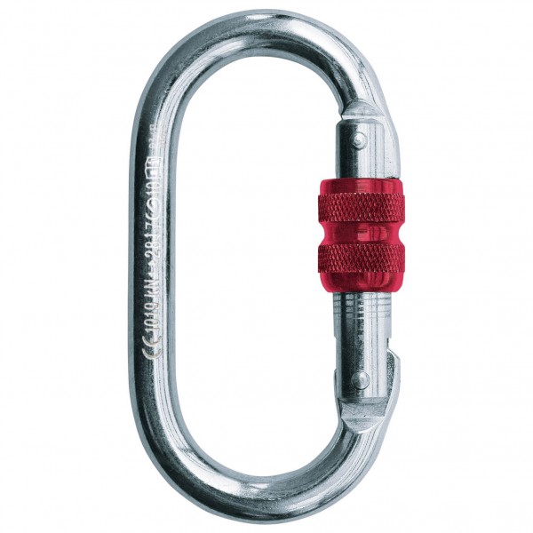 C.A.M.P. - Steel Oval Lock -Stahlkarabiner - Stahlkarabiner grau