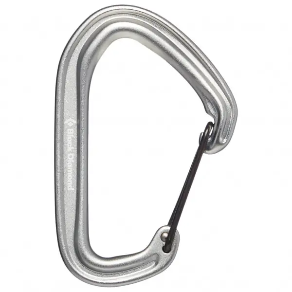 Black Diamond - Hotwire Carabiner - Schnappkarabiner grau