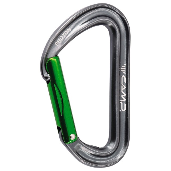 C.A.M.P. - Photon Straight Gate - Schnappkarabiner grau