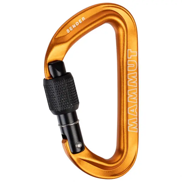 Mammut - Sender Carabiner - Schraubkarabiner orange