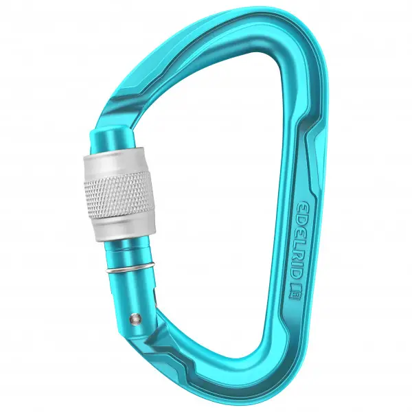 Edelrid - Pure Screw III - Schraubkarabiner türkis