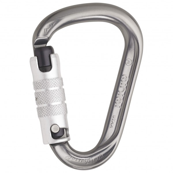AustriAlpin - HMS Mini.Mi Alu 3-Wege-Autolock - HMS-Karabiner grau