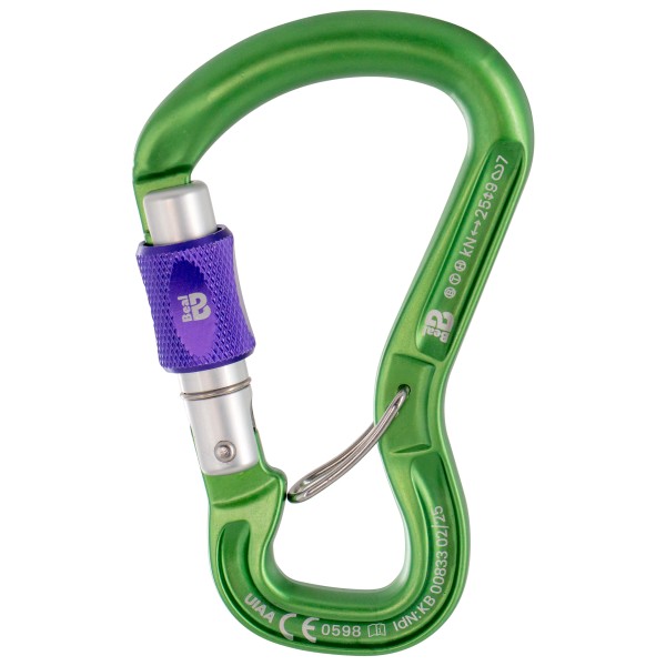 Beal - Orient Express Screw - HMS-Karabiner grün