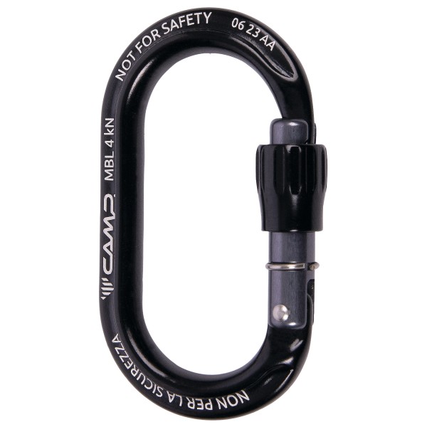 C.A.M.P. - Ekto Lock - Materialkarabiner grau/schwarz