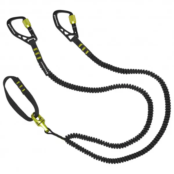 Black Diamond - Spinner Leash - Fangleine schwarz/grün