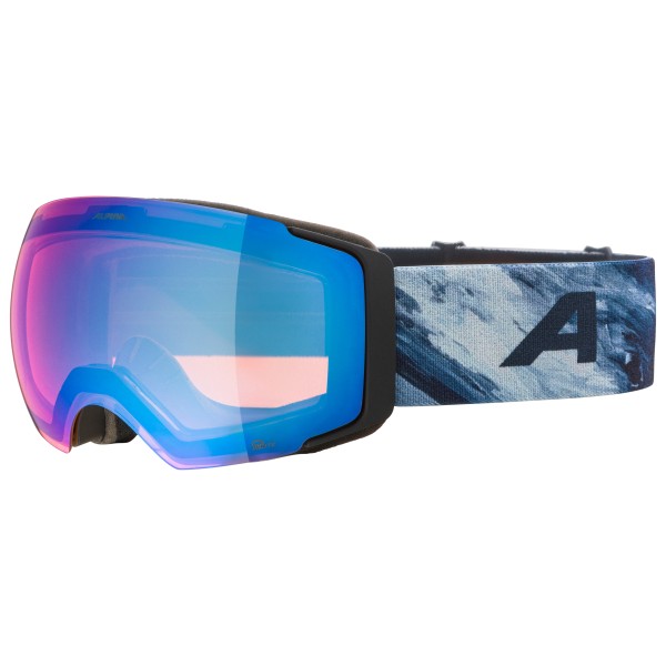 Alpina - Falera Mag Q-Lite Mir. S2 (VLT 25%) + S1 (VLT 65%) - Skibrille blau