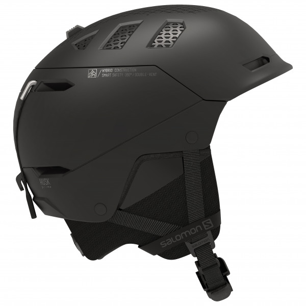 Salomon - Husk Prime - Skihelm Gr 53-56 cm - S schwarz