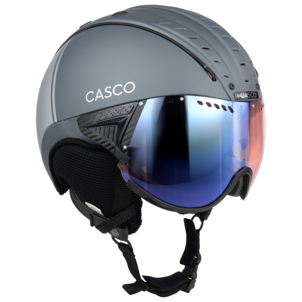 CASCO - SP-2 Photomatic Fragment S1-2 (VLT 22-54%) - Skihelm Gr S - 52-54 cm grau