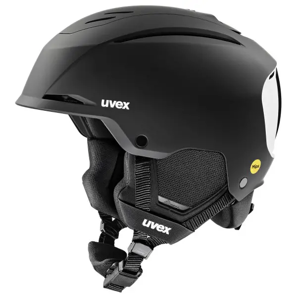 Uvex - Resolution Mips - Skihelm Gr 52-55 cm schwarz/grau