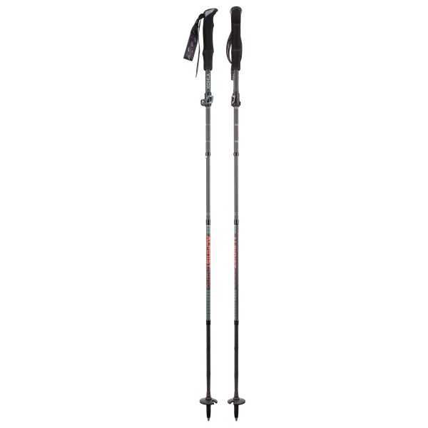 Kohla - Alpinist Nano Faltstock - Skitourenstöcke Gr 110 - 130 cm orange