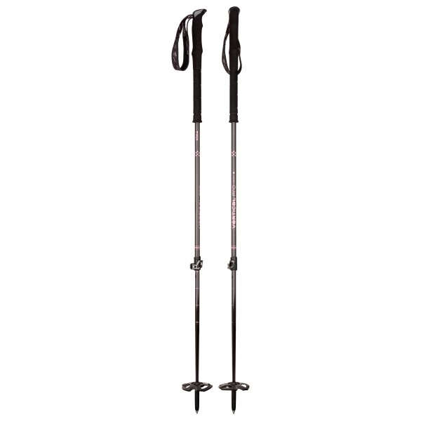 Kohla - Vertical Pro Tourenstock - Skitourenstöcke Gr 105 - 140 cm schwarz