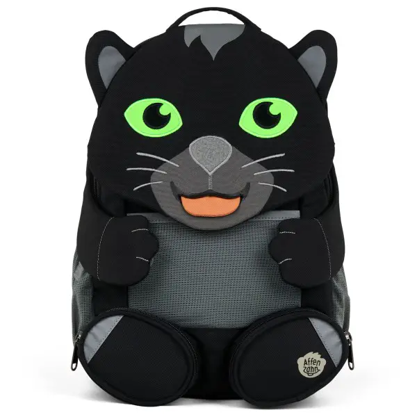 Affenzahn - Großer Freund Panther - Kinderrucksack schwarz