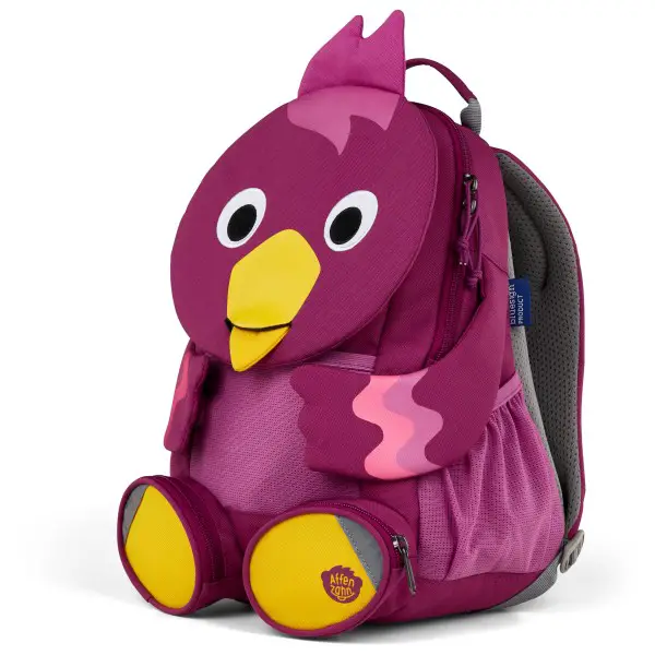 Affenzahn - Großer Freund Vogel - Kinderrucksack lila