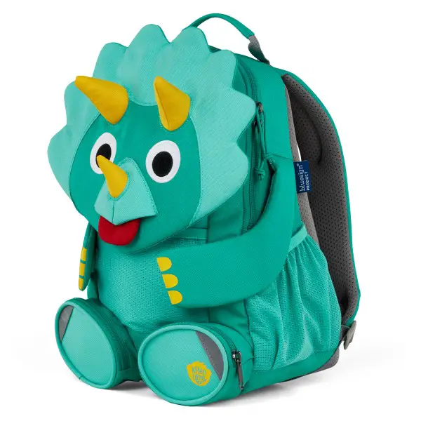 Affenzahn - Kid's Großer Freund Dinosaurier - Kinderrucksack türkis