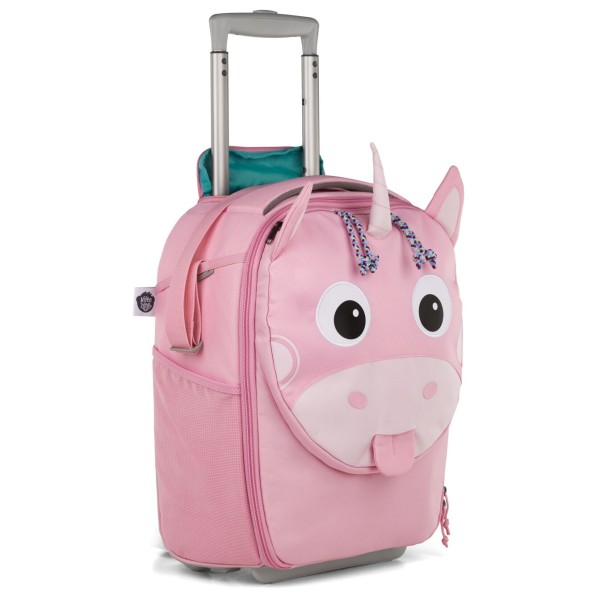Affenzahn - Kinderkoffer Einhorn - Kinderrucksack rosa