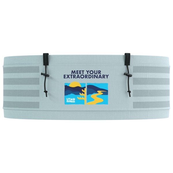 Compressport - Free Belt Pro UTMB 2025 - Hüfttasche Gr M/L grau