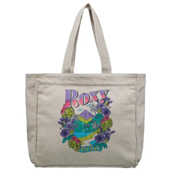 Roxy - Drink the Wave Tote Bag - Umhängetasche grau
