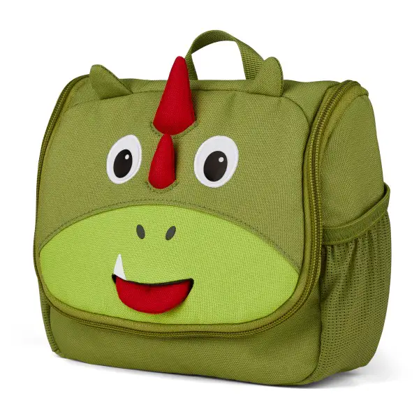 Affenzahn - Kid's Toiletry Bag Drache - Kulturbeutel Gr 2 l grün