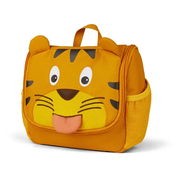 Affenzahn - Kid's Toiletry Bag Tiger - Kulturbeutel Gr 2 l gelb