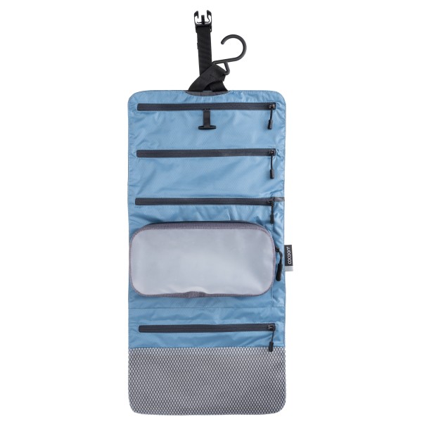 Cocoon - Hanging Toiletry Kit Minimalist Light - Kulturbeutel Gr 2,9 l schwarz/blau