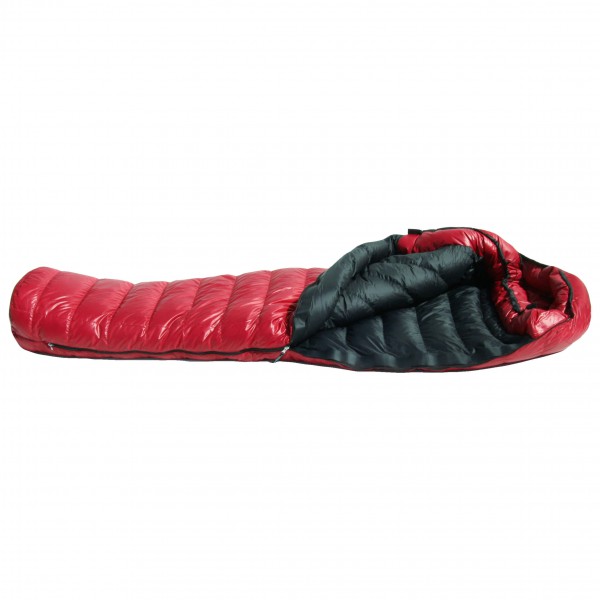 Western Mountaineering - Apache MF - Daunenschlafsack Gr 200 cm cranberry /schwarz